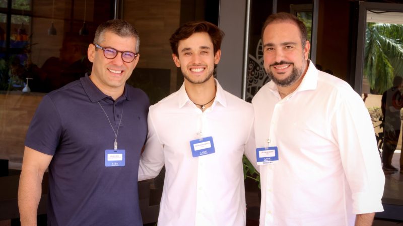Miguel-El-Debs-Head-do-LIDE-Empreendedor-Felipe-Nascimento-e-Victor-Bermudes-presidente-executivo-do-LIDE-Ribeirao-Preto-Credito-Rafael-Cautella